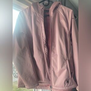 Pink Hooded Jacket